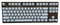 Blauwe pudding keycaps met translucent zijkanten – double shot PBT in OEM-profiel